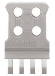 WAGO 769-412 Zugentlastungsplatte,grau 