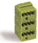 WAGO 243-742 4-Leiter-Federleiste,PUSH 