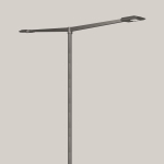 BEGA E-Aufsatzleuchte silber    77736AK3 