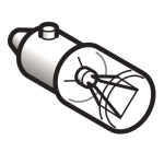 Schneider Glühlampe BA9s 12V    DL1CE012 