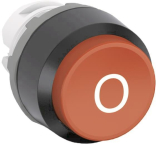 ABB Taster rot hoch "0" weiß    MP3-7031 