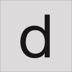 RZB Buchstabe "d",60mm     99221.013.D/K 