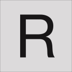 RZB Buchstabe "R",100mm      99222.003.R 