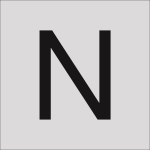 RZB Buchstabe "N",100mm      99222.003.N 