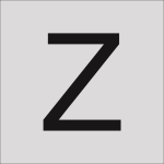 RZB Buchstabe "Z",100mm      99222.003.Z 