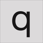 RZB Buchstabe "q",60mm     99221.013.Q/K 