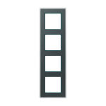 Jung AV584GLMSG Glasrahmen AV 584 GLM SG 