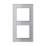 Jung AC582GLKG Glasrahmen   AC 582 GL KG 