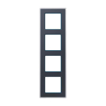 Jung AV584GLMNB Glasrahmen AV 584 GLM NB 