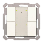 MDT RF-TA55A4.01 KNX RF+Funk Taster 4f 