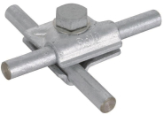 DEHN MV-Klemme Rd10mm St/tZn      391550 