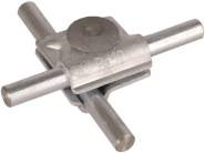 DEHN MV-Klemme Rd10mm St/tZn mit  391060 
