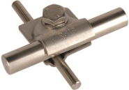 DEHN MV-Klemme Rd 8-10/16mm NIRO  392059 