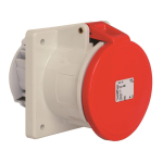 Walther Anbaudose gerade 63A 5P 400V 460 