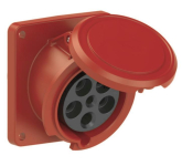 ET Anbausteckdose 5x63A 400V   CLU563/6H 