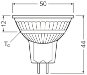 LEDV LED Reflektor 3,4-35W/827 