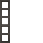 Berker Rahmen 5-fach K.1        13537006 