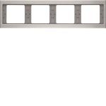 Berker Rahmen K.5 Alu           13837003 