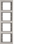 Berker Rahmen K.5 Alu           13437003 