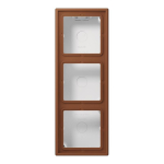 Jung AP-Kappe m.Rahmen 3fach   LC583A247 