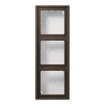 Jung AP-Kappe m.Rahmen 3fach   LC583A252 