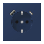 Jung SCHUKO-Steckd.m.USB  LC1520-15CA261 