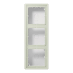 Jung AP-Kappe m.Rahmen 3fach   LC583A218 