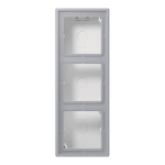 Jung AP-Kappe m.Rahmen 3fach   LC583A257 