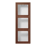 Jung AP-Kappe m.Rahmen 3fach   LC583A235 