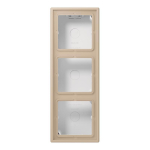 Jung AP-Kappe m.Rahmen 3fach   LC583A240 