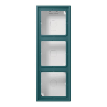 Jung AP-Kappe m.Rahmen 3fach   LC583A216 