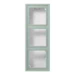 Jung AP-Kappe m.Rahmen 3fach   LC583A217 