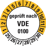 HEIN 183949 Prüfplakette VDE HEIN_183949 