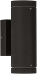 ALBE Wandstrahler 2seitig schwarz 662198 