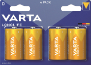VARTA Longlife D Alkali-Mangan      LR20 