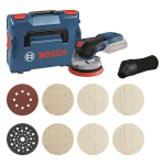 Bosch     GEX 18V-125 + M480 Starter-Set 