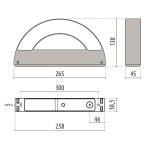 PIL LED-Wandleuchte 4000K 8W     3102527 