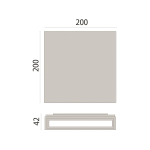 PIL MIMIK 20 FLAT BI 24W 3000K   303751 