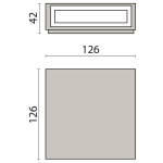 PIL MIMIK 10 FLAT MONO 5W 3000K   304823 