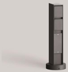 BEGA Säule mit 2 Schuko-Steckdosen 70375 