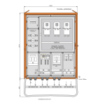 Walther Anschlussschrank 277kVA   WA0050 