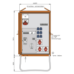 Walther Verteilerschrank    WV0363R1-K50 