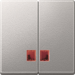 Merten Doppelwippe m.rotem  MEG3456-0460 