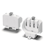 Vossloh Fassung 2G11 PBT GF weiß  108633 