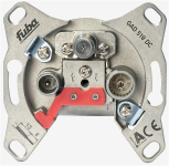 Fuba GAD 518 DC Universal-Durchgangsdose 