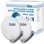 Fuba DAA 650 GG Satellitenantennen hgrau 