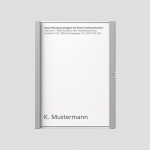 Siedle Namensschild kpl      TM 611-1 SM 