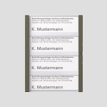 SIED Namensschild kpl.       TM 612-4 GM 