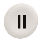 Schneider Tastenschild weiss II  ZBAF136 