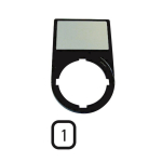 EATON M22S-ST-X52 Träger+Schild 1 256797 